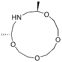 (11R*,15R*)-11,15-dimethyl-1,4,7,10-tetraoxa-13-azacyclopentadecane CAS#: 78946-84-6