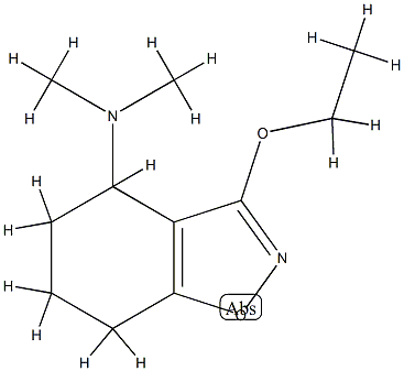 1,2-Benzisoxazol-4-amine,3-ethoxy-4,5,6,7-tetrahydro-N,N-dimethyl-(9CI) CAS#: 794449-87-9