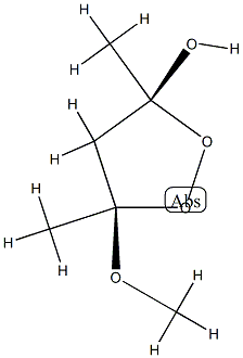 1,2-Dioxolan-3-ol, 5-methoxy-3,5-dimethyl-, (3R,5S)-rel- (9CI) CAS#: 717888-69-2