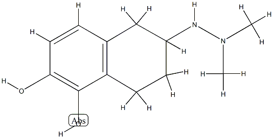 1,2-Naphthalenediol,6-(2,2-dimethylhydrazino)-5,6,7,8-tetrahydro-(9CI) CAS#: 752964-09-3