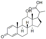 12-hydroxy-3-oxo-1,4-pregnadiene-20-carboxylic acid CAS#: 78962-23-9
