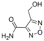 1,2,5-Oxadiazole-3-carboxamide, 4-(hydroxymethyl)- (9CI) CAS#: 73314-63-3