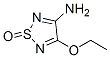 1,2,5-Thiadiazol-3-amine, 4-ethoxy-, 1-oxide CAS#: 79844-91-0