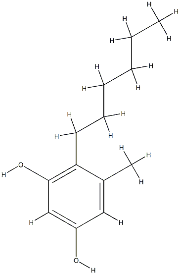 1,3-Benzenediol,4-hexyl-5-methyl-(9CI) CAS#: 790699-44-4