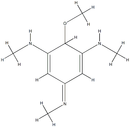 1,3-Cyclohexadiene-1,3-diamine,6-methoxy-N,N-dimethyl-5-(methylimino)-(9CI) CAS#: 742022-06-6