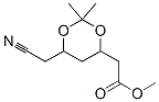 1,3-Dioxane-4-aceticacid,6-(cyanomethyl)-2,2-dimethyl-,methylester(9CI) CAS#: 791115-50-9