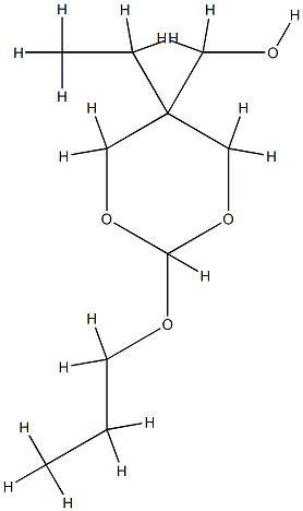 1,3-Dioxane-5-methanol,5-ethyl-2-propoxy-(9CI) CAS#: 766533-48-6