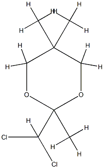1,3-Dioxane,2-(dichloromethyl)-2,5,5-trimethyl-(9CI) CAS#: 779337-34-7