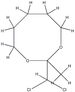 1,3-Dioxocane,2-(dichloromethyl)-2-methyl-(9CI) CAS#: 779337-35-8