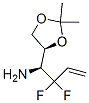 1,3-Dioxolane-4-methanamine,alpha-(1,1-difluoro-2-propenyl)-2,2-dimethyl-,(alphaS,4S)-(9CI) CAS#: 799257-15-1