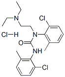 1,3-bis(2-chloro-6-methyl-phenyl)-1-(2-diethylaminoethyl)urea hydrochl oride CAS#: 78371-84-3