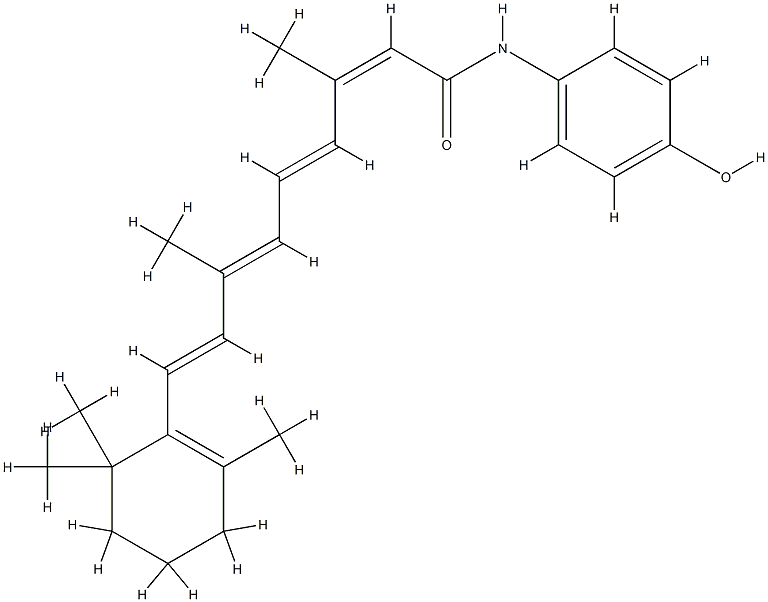 13-cis-Fenretinide CAS#: 75686-07-6