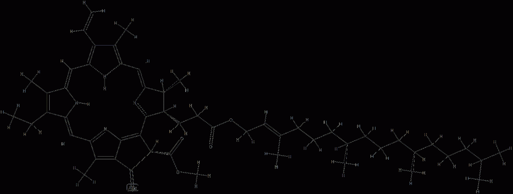 (132S,17S,18S)-31,32-Didehydro-132-(methoxycarbonyl)-17,18-dihydrophytoporphyrin 17-phytyl ester CAS#: 75598-38-8