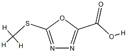1,3,4-Oxadiazole-2-carboxylicacid,5-(methylthio)-(9CI) CAS#: 754922-97-9