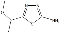 1,3,4-Thiadiazol-2-amine, 5-(1-methoxyethyl)- CAS#: 79885-43-1