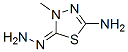 1,3,4-Thiadiazol-2(3H)-one,5-amino-3-methyl-,hydrazone(9CI) CAS#: 754201-56-4