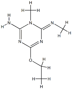 1,3,5-Triazin-2-amine,4-ethoxy-1,6-dihydro-6-imino-N,1-dimethyl-(9CI) CAS#: 754946-80-0