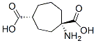 1,4-Cycloheptanedicarboxylicacid,1-amino-,trans-(9CI) CAS#: 769096-62-0