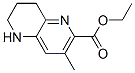 1,5-Naphthyridine-2-carboxylicacid,5,6,7,8-tetrahydro-3-methyl-,ethylester(9CI) CAS#: 791856-72-9
