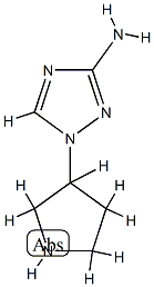 1H-1,2,4-Triazol-3-amine,1-(3-pyrrolidinyl)-(9CI) CAS#: 746580-84-7
