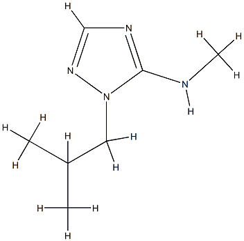 1H-1,2,4-Triazol-5-amine,N-methyl-1-(2-methylpropyl)-(9CI) CAS#: 765841-87-0
