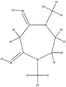 1H-1,4-Diazepine-5,7(2H,6H)-diimine,dihydro-1,4-dimethyl-(9CI) CAS#: 779990-66-8
