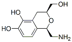 1H-2-Benzopyran-5,6-diol, 1-(aminomethyl)-3,4-dihydro-3-(hydroxymethyl)-, (1R-cis)- (9CI) CAS#: 763051-46-3