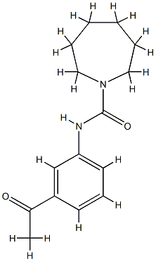 1H-Azepine-1-carboxamide,N-(3-acetylphenyl)hexahydro-(9CI) CAS#: 701932-21-0