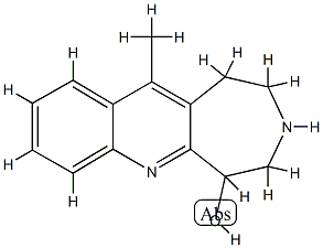 1H-Azepino[4,5-b]quinolin-5-ol,2,3,4,5-tetrahydro-11-methyl-(9CI) CAS#: 790150-91-3