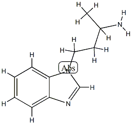 1H-Benzimidazole-1-propanamine,alpha-methyl-(9CI) CAS#: 79837-11-9