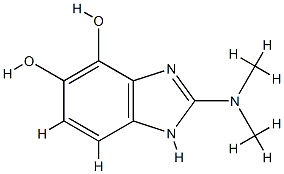 1H-Benzimidazole-4,5-diol,2-(dimethylamino)-(9CI) CAS#: 708201-76-7