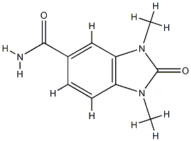 1H-Benzimidazole-5-carboxamide,2,3-dihydro-1,3-dimethyl-2-oxo-(9CI) CAS#: 797770-01-5