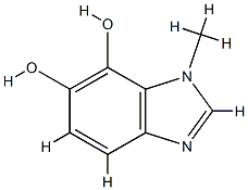 1H-Benzimidazole-6,7-diol,1-methyl-(9CI) CAS#: 734471-90-0