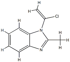 1H-Benzimidazole,1-(1-chloroethenyl)-2-methyl-(9CI) CAS#: 78708-24-4