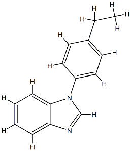 1H-Benzimidazole,1-(4-ethylphenyl)-(9CI) CAS#: 706785-30-0