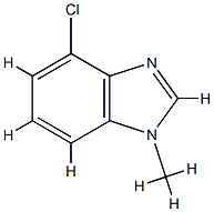 1H-Benzimidazole,4-chloro-1-methyl-(9CI) CAS#: 75438-01-6