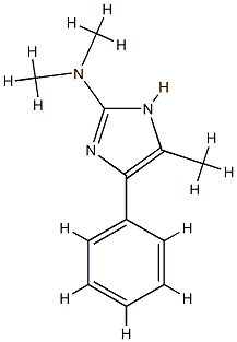 1H-Imidazol-2-amine,N,N,4-trimethyl-5-phenyl-(9CI) CAS#: 772998-05-7