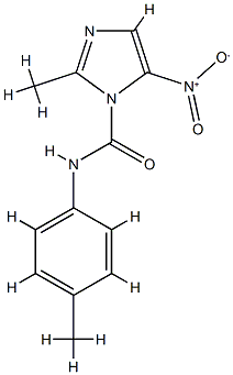 1H-Imidazole-1-carboxamide,2-methyl-N-(4-methylphenyl)-5-nitro-(9CI) CAS#: 701920-05-0