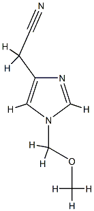 1H-Imidazole-4-acetonitrile,1-(methoxymethyl)-(9CI) CAS#: 732251-34-2