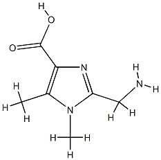 1H-Imidazole-4-carboxylicacid,2-(aminomethyl)-1,5-dimethyl-(9CI) CAS#: 756476-79-6