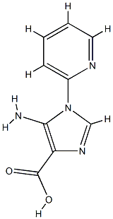 1H-Imidazole-4-carboxylicacid,5-amino-1-(2-pyridinyl)-(9CI) CAS#: 765850-70-2