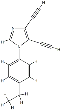 1H-Imidazole,1-(4-ethylphenyl)-4,5-diethynyl-(9CI) CAS#: 706785-18-4