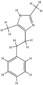 1H-Imidazole,2,4-dimethyl-5-(2-phenylethyl)-(9CI) CAS#: 780721-77-9