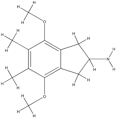 1H-Inden-2-amine,2,3-dihydro-4,7-dimethoxy-5,6-dimethyl-(9CI) CAS#: 790175-64-3
