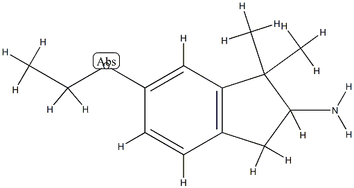 1H-Inden-2-amine,6-ethoxy-2,3-dihydro-1,1-dimethyl-(9CI) CAS#: 791732-70-2