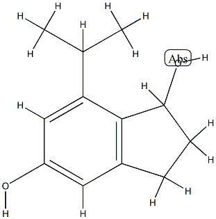 1H-Indene-1,5-diol,2,3-dihydro-7-(1-methylethyl)-(9CI) CAS#: 765913-95-9