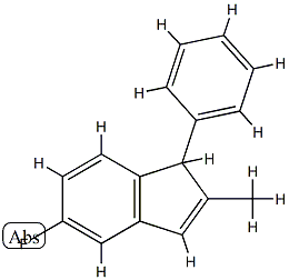 1H-Indene,5-fluoro-2-methyl-1-phenyl-(9CI) CAS#: 798553-55-6
