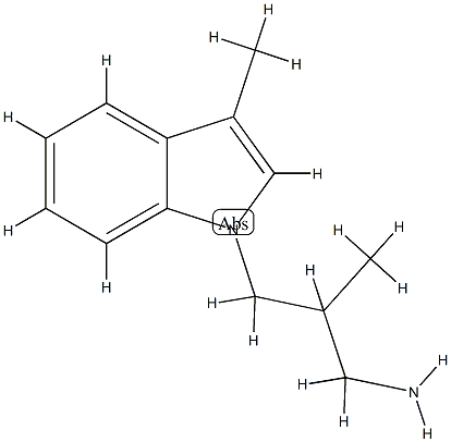 1H-Indole-1-propanamine,bta,3-dimethyl-(9CI) CAS#: 787487-41-6