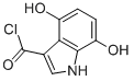 1H-Indole-3-carbonyl chloride, 4,7-dihydroxy- (9CI) CAS#: 78942-72-0
