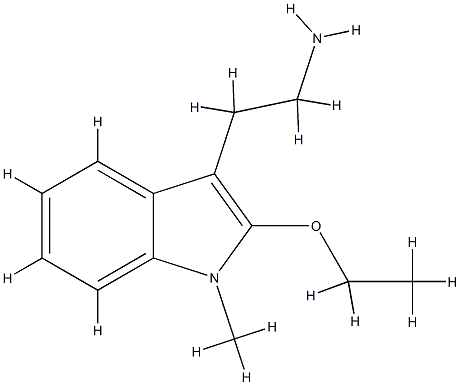 1H-Indole-3-ethanamine,2-ethoxy-1-methyl-(9CI) CAS#: 775555-84-5